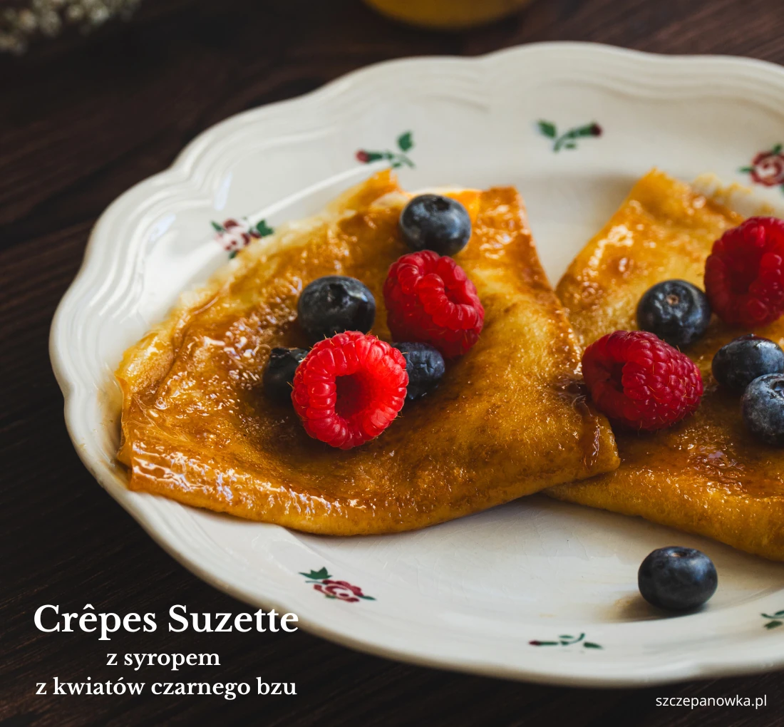 Przepis na naleśniki Crêpes Suzette