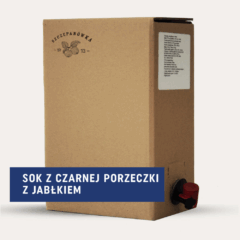 Sok z czarnej porzeczki z jabłkiem - 2l