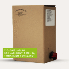 Ziołowe Jabłko Sok jabłkowy z melisą, tymiankiem i oregano