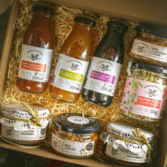 Zestaw prezentowy świąteczny Malinowy Wieczór