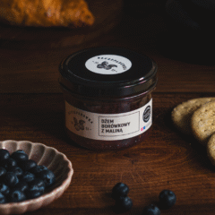 Dżem borówkowy z maliną