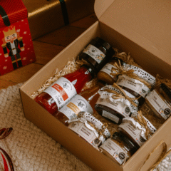 Zestaw prezentowy świąteczny Miodowa Gwiazdka