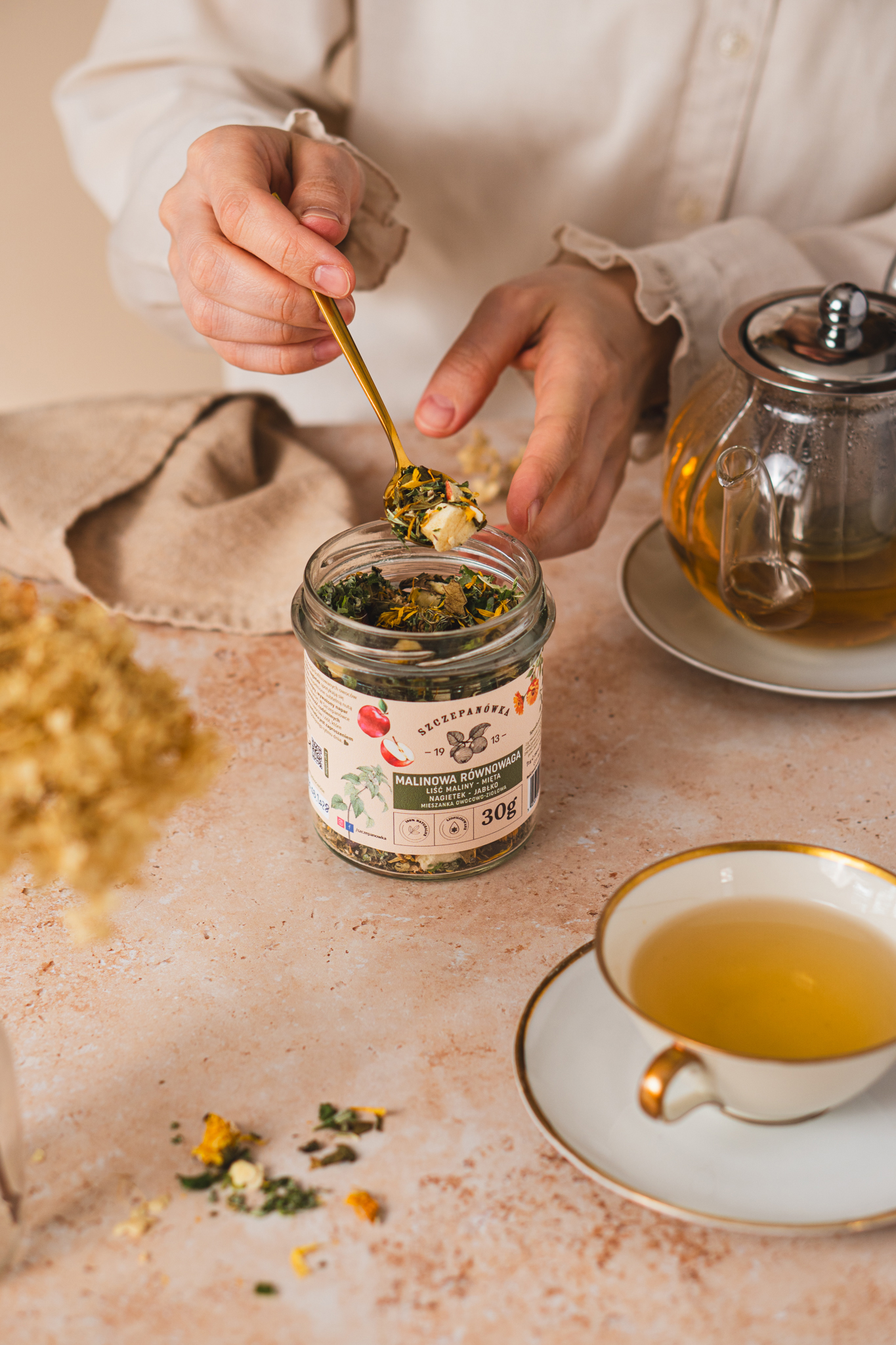 Malinowa Równowaga - herbata wspierająca kobiecy cykl